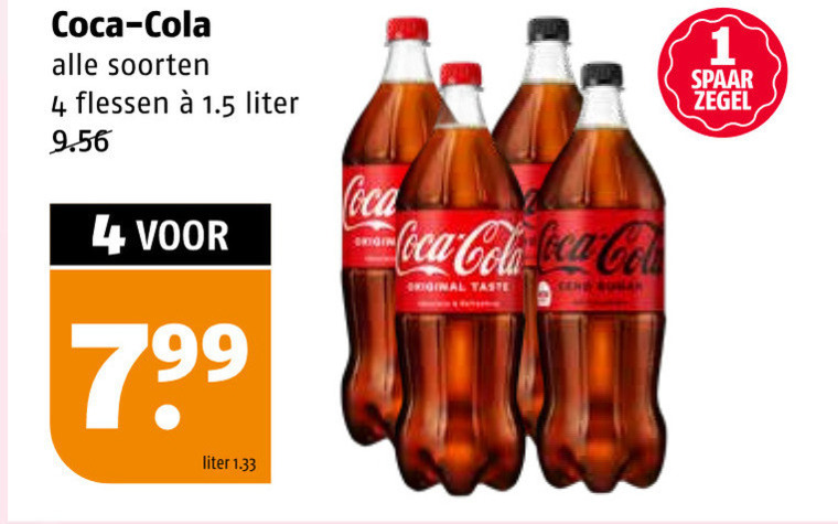 Coca-Cola   cola folder aanbieding bij  Poiesz - details