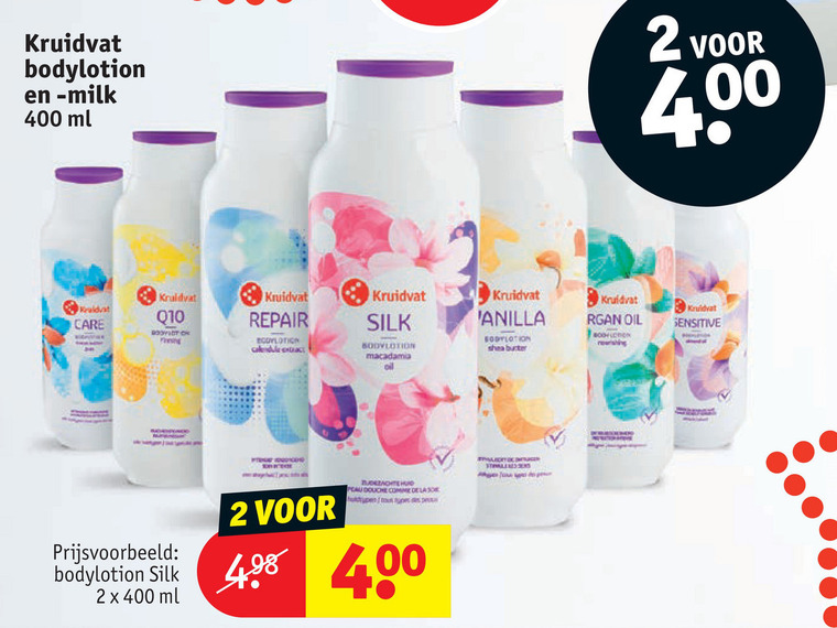 Kruidvat Huismerk   bodylotion folder aanbieding bij  Kruidvat - details