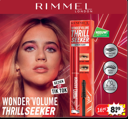 Maskara Folder Rimmel mascara folder aanbieding bij Kruidvat - details