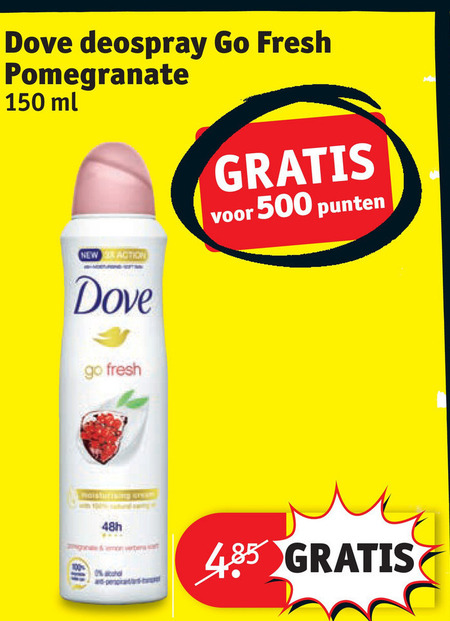 Dove   deodorant folder aanbieding bij  Kruidvat - details