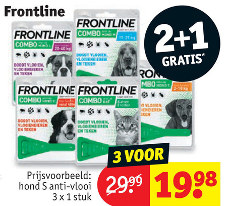 Top engineering Stam Frontline vlooienband folder aanbieding bij Kruidvat - details