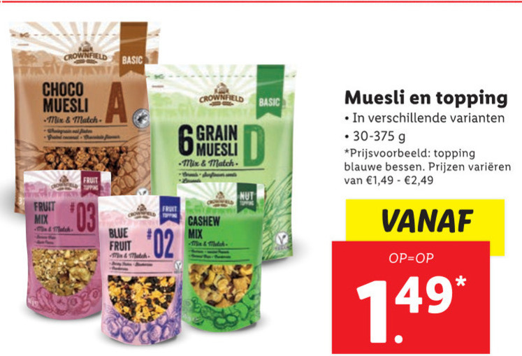 folder aanbieding bij Lidl details