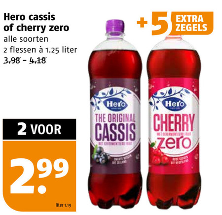 Hero   frisdrank folder aanbieding bij  Poiesz - details