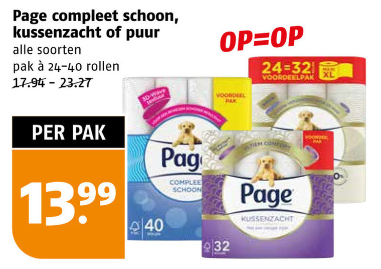 Page   toiletpapier folder aanbieding bij  Poiesz - details