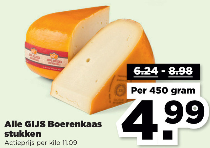 Boerenkaas   kaas folder aanbieding bij  Plus - details