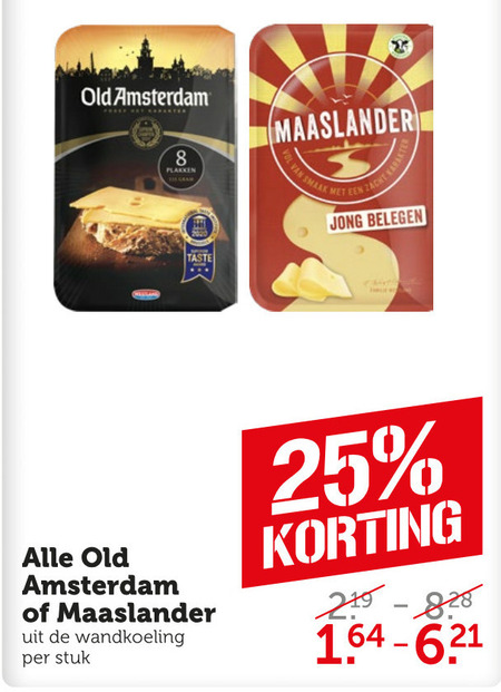 Old Amsterdam   kaas, kaasplakken folder aanbieding bij  Coop - details