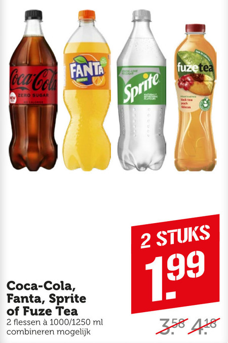 Coca-Cola   ice tea, frisdrank folder aanbieding bij  Coop - details