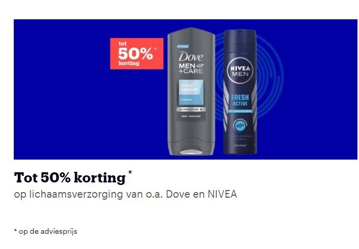 Nivea   deodorant, douchegel folder aanbieding bij  Bol.com - details