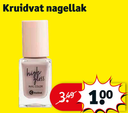 Kruidvat Huismerk   nagellak folder aanbieding bij  Kruidvat - details