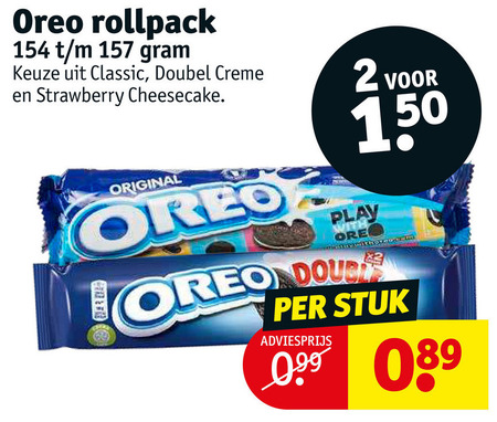 Oreo   biscuits folder aanbieding bij  Kruidvat - details