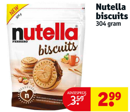 Nutella   biscuits folder aanbieding bij  Kruidvat - details