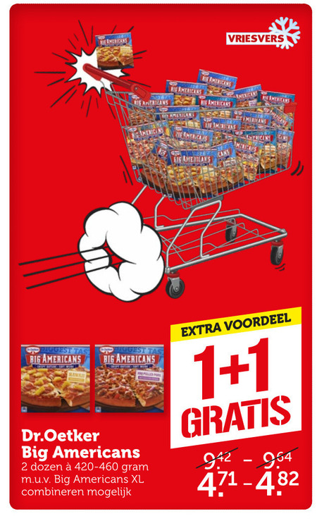 Dr Oetker   diepvriespizza folder aanbieding bij  Coop - details