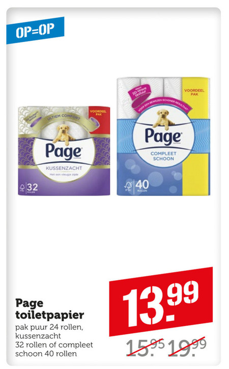 Page   toiletpapier folder aanbieding bij  Coop - details