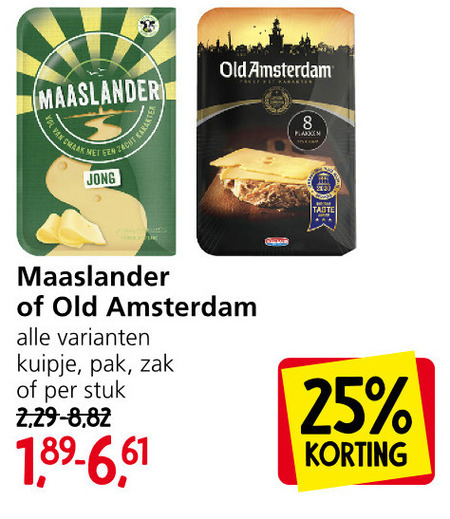 Maaslander   smeerkaas, kaas folder aanbieding bij  Jan Linders - details