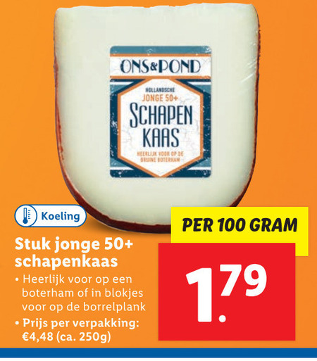 deur stoom Geest schapenkaas folder aanbieding bij Lidl - details