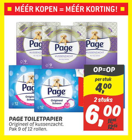 Page   toiletpapier folder aanbieding bij  Dekamarkt - details