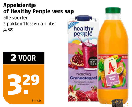 Appelsientje   vruchtensap folder aanbieding bij  Poiesz - details