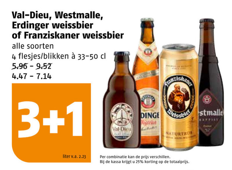 Westmalle   speciaalbier folder aanbieding bij  Poiesz - details