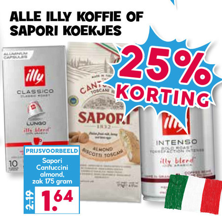 Illy   koffie, koffiecups folder aanbieding bij  Boons Markt - details