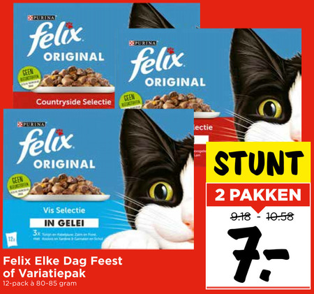 Felix   kattenvoer folder aanbieding bij  Vomar - details