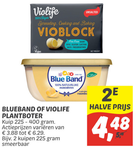 Blue Band   margarine folder aanbieding bij  Dekamarkt - details