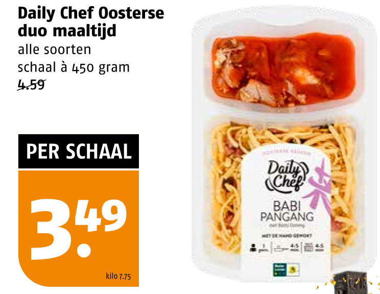 Daily Chef   oosterse maaltijd folder aanbieding bij  Poiesz - details