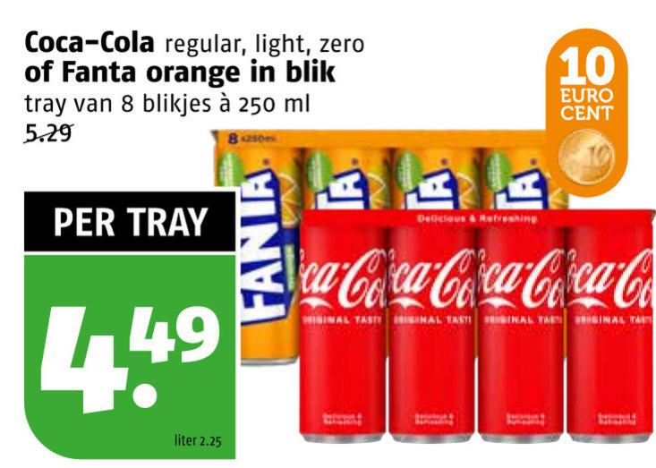 Fanta   cola, frisdrank folder aanbieding bij  Poiesz - details