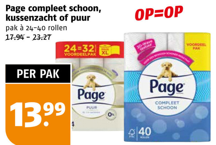 Page   toiletpapier folder aanbieding bij  Poiesz - details