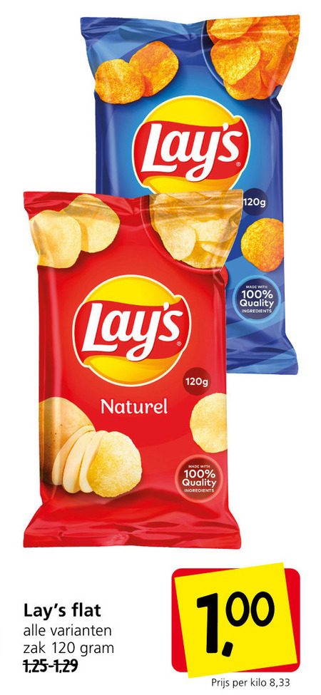 Lays   chips folder aanbieding bij  Jan Linders - details