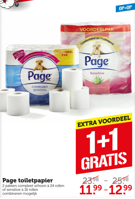 Page   toiletpapier folder aanbieding bij  Coop - details