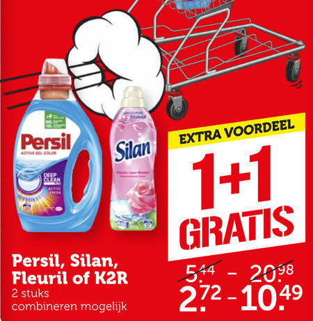 Persil   wasverzachter, wasmiddel folder aanbieding bij  Coop - details