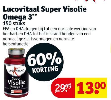 Lucovitaal   visolie folder aanbieding bij  Kruidvat - details