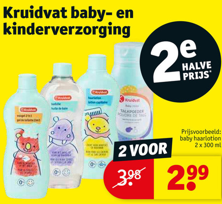 Onaangenaam lavendel Leuren Kruidvat Huismerk babyverzorging, babyshampoo folder aanbieding bij  Kruidvat - details