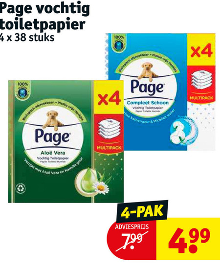 Page   vochtig toiletpapier folder aanbieding bij  Kruidvat - details