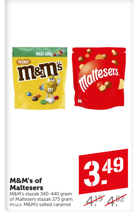 Maltesers   chocolade folder aanbieding bij  Coop - details