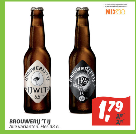 Brouwerij t IJ   speciaalbier folder aanbieding bij  Dekamarkt - details