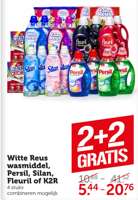 Silan   wasverzachter, wasmiddel folder aanbieding bij  Coop - details