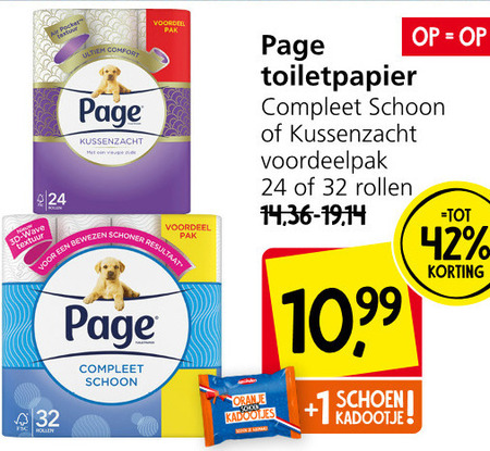 Page   toiletpapier folder aanbieding bij  Jan Linders - details