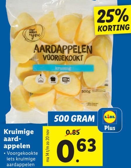 Hoogte planter Evaluatie aardappelen folder aanbieding bij Lidl - details