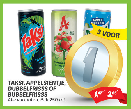 Taksi   fruitdrank, vruchtensap folder aanbieding bij  Dekamarkt - details