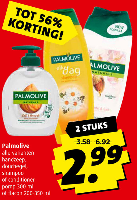 Palmolive   shampoo, conditioner folder aanbieding bij  Boni - details