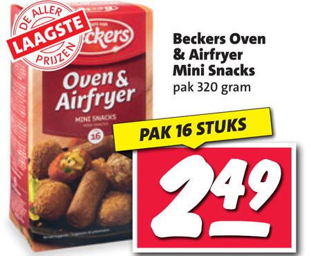 Beckers   snack folder aanbieding bij  Nettorama - details