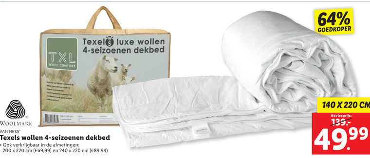 stam Buiten adem Meyella dekbed folder aanbieding bij Lidl - details