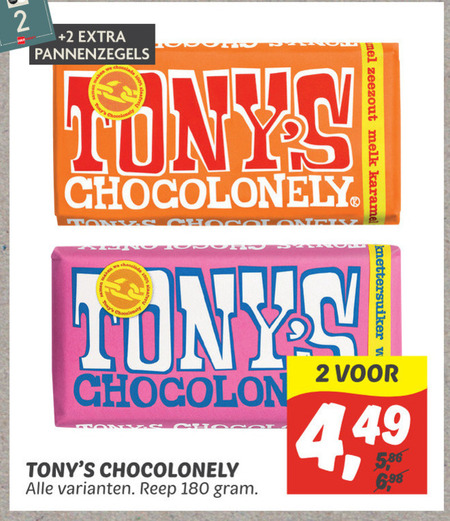 Tony Chocolony   chocolade folder aanbieding bij  Dekamarkt - details
