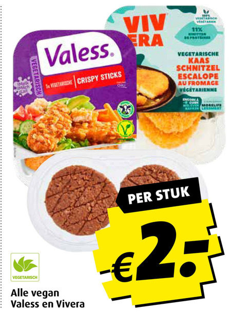 Valess   vegetarisch folder aanbieding bij  Boni - details