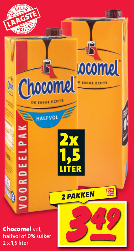 Chocomel   chocolademelk folder aanbieding bij  Nettorama - details