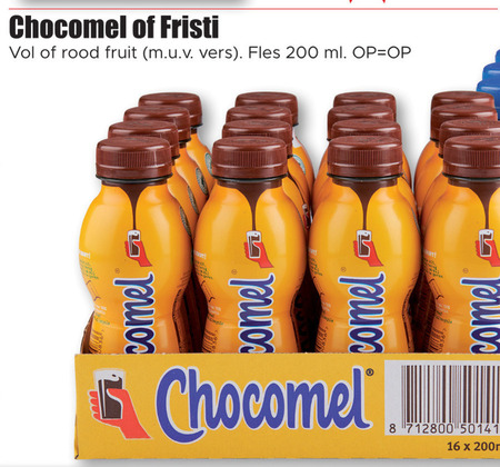 Fristi   chocolademelk, drinkyoghurt folder aanbieding bij  Dirk - details