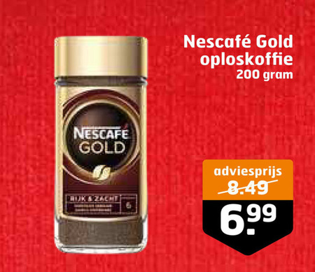 Nescafe   oploskoffie folder aanbieding bij  Trekpleister - details