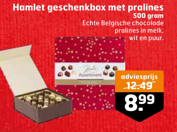 Hamlet   bonbons folder aanbieding bij  Trekpleister - details