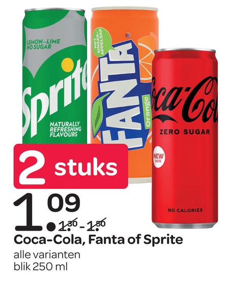 Sprite   cola, frisdrank folder aanbieding bij  Spar - details